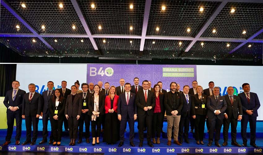 Balkan Şehirleri Ağı Zirvesi Tiran'da