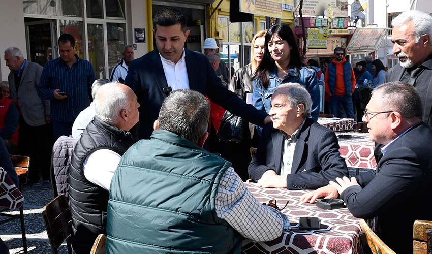 Güzelçamlı'dan başkan Günel'e övgü dolu sözler