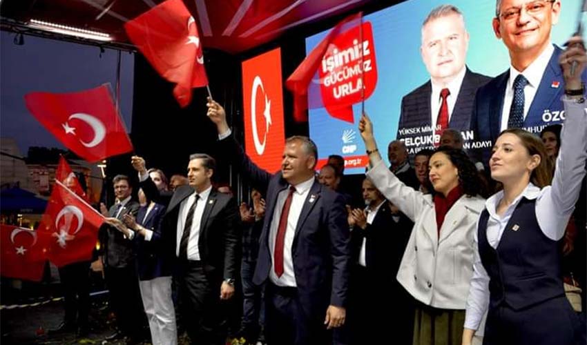 Selçuk Balkan’ın seçim ofisi açıldı.