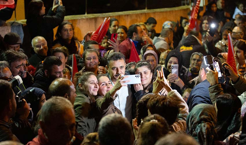 Hemşehrileri Başkan Kırgöz’ü bağrına bastı