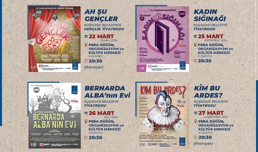 Tiyatro Günleri 22 mart’ta başlıyor