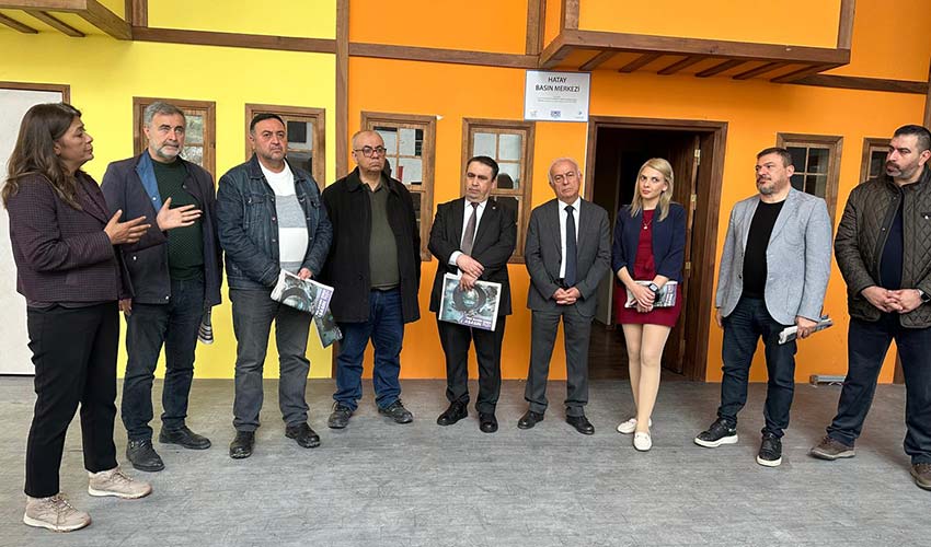 Kardeşlik köprüsü, ‘Hatay Basın Merkezi' ile yaşayacak