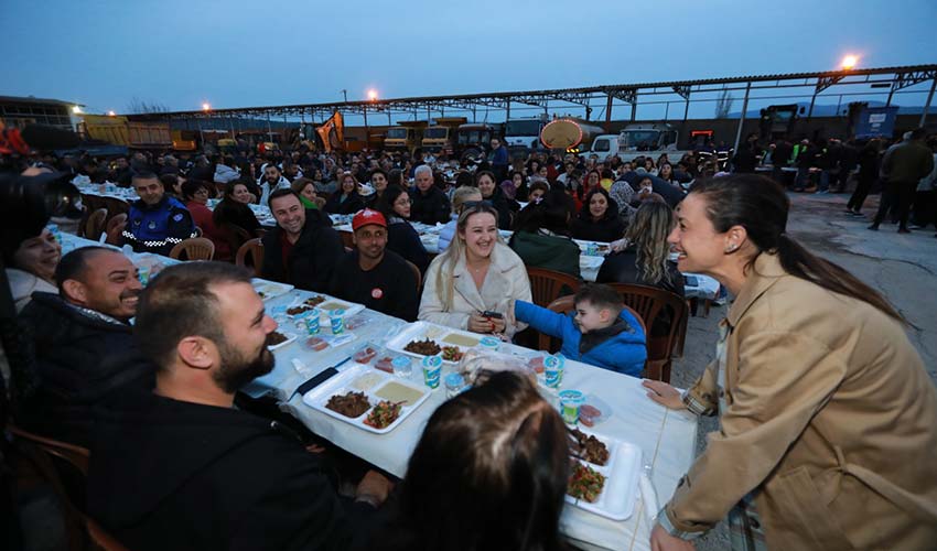 Zorluklarla hep birlikte mücadele ettik