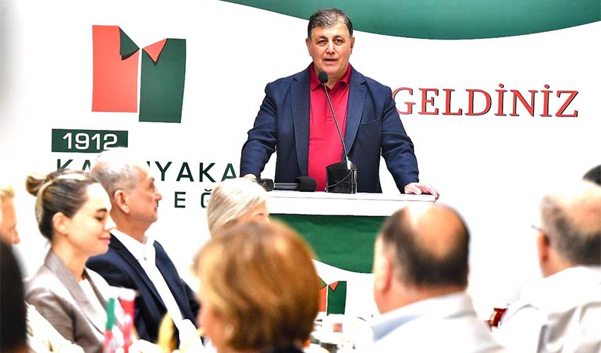 Şampiyonluk mücadelesi veren Karşıyaka’ya destek