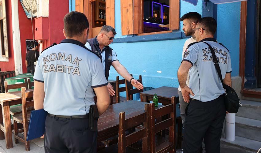 Ruhsat ve kaldırım işgaline sıkı denetim