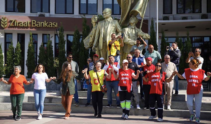 Çeşme’de 1 Mayıs coşkusu