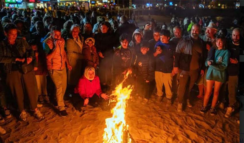 Şenlik havasında Hıdırellez