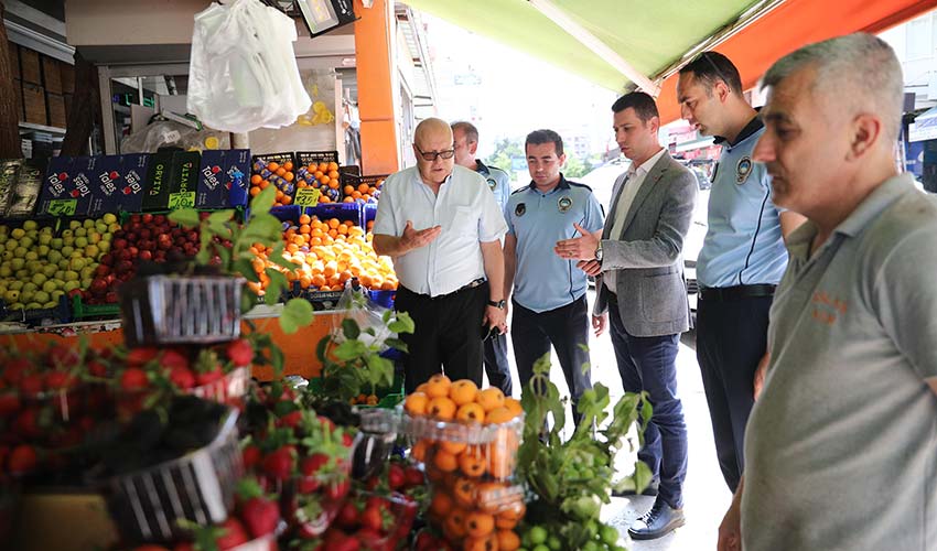 Kaldırım işgalini bitirmekte kararlı