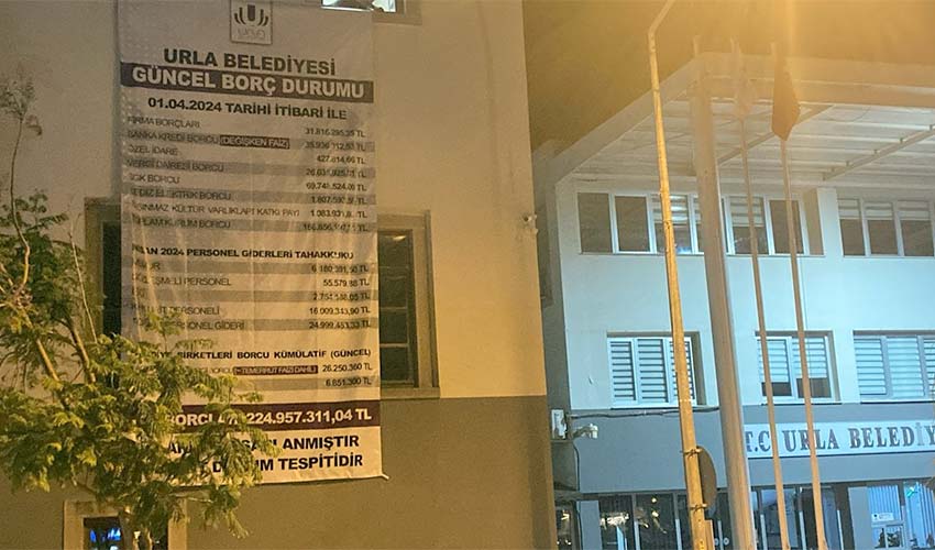 Kayyum döneminden kalan toplam borcu 224 milyon 957 bin 311 TL