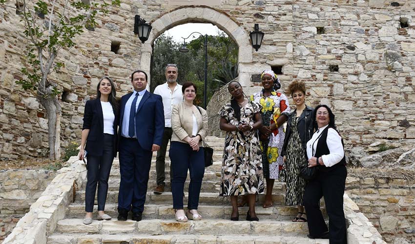 Creil heyeti Kuşadası'na hayran kaldı