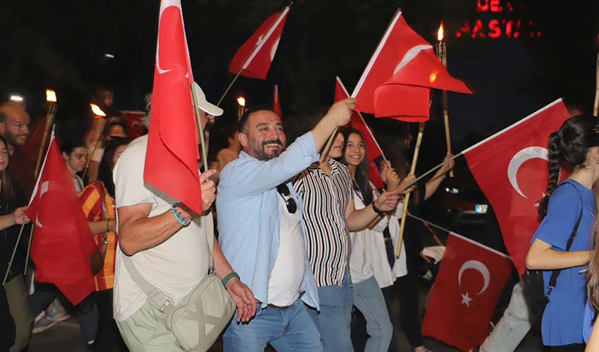 Ödemiş’te 19 Mayıs Coşkusu