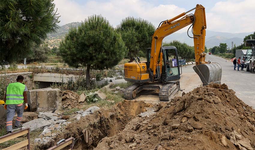 Tarihi mahalleye modern altyapı