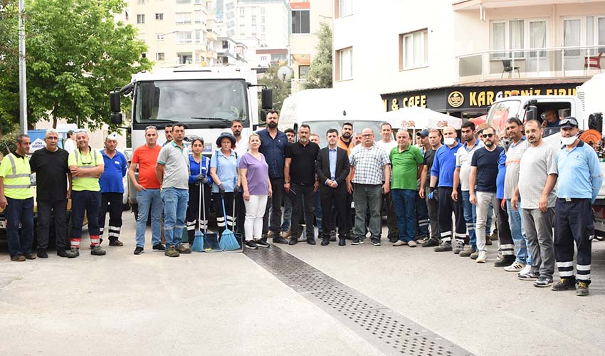 Balçova'da temizlik seferberliği