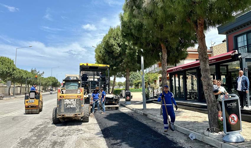 Yol bakım ve onarım çalışmalarında hız kesmiyor