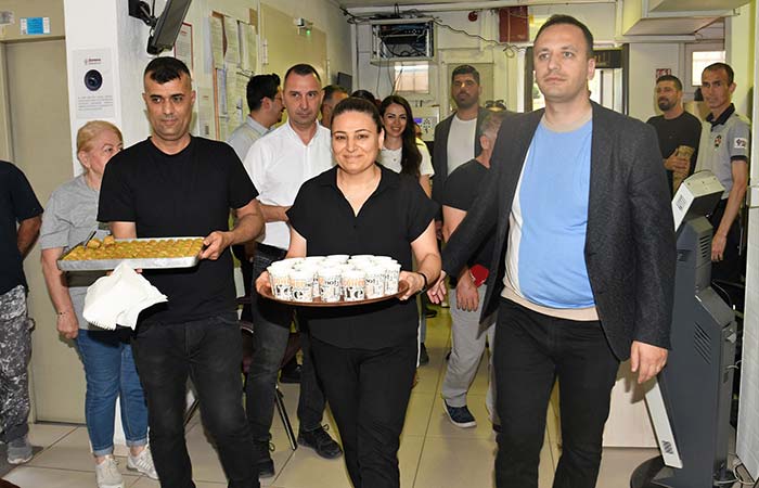 Eşki’den tatlı teşekkür