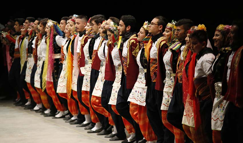 Halk oyunları coşkusu 18’inci kez