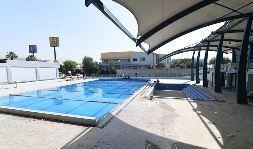 Açık havuz yaza hazır