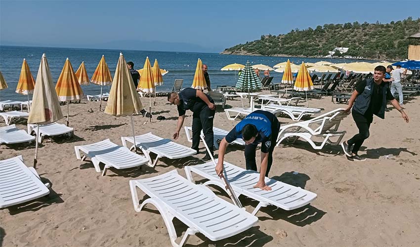 Korsan Şezlonga Geçit Yok