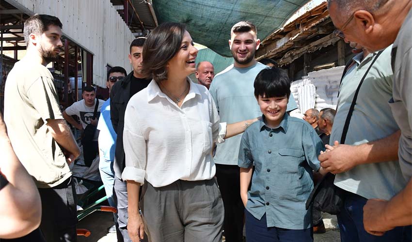 Başkan Kınay’dan kesim yerlerine ziyaret