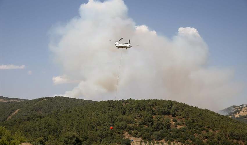 Alevler bu kez Beşyol’dan yükseldi