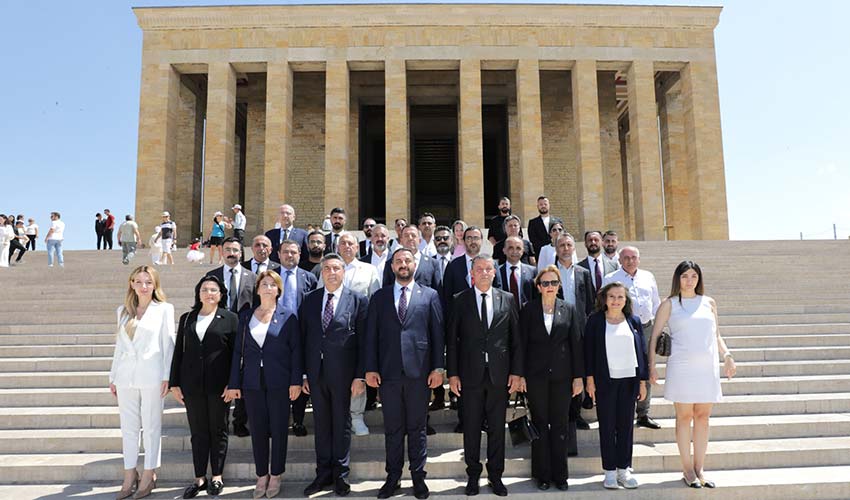 Başkan Erman Uzun’dan Anıtkabir'e ziyaret