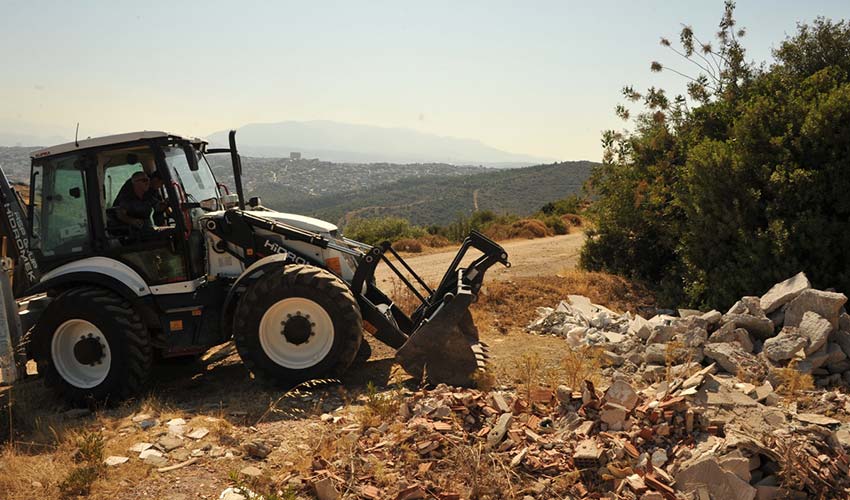 Kaçak moloza geçit yok