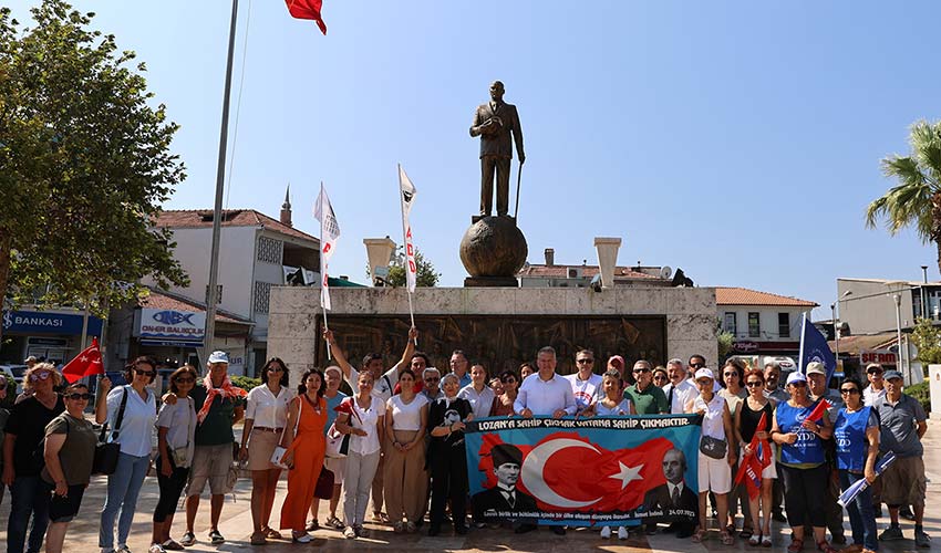 Lozan vatan toprağının şanlı tapusudur