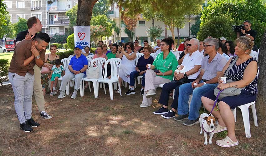 Sağlığı geliştiren parklarda buluşma