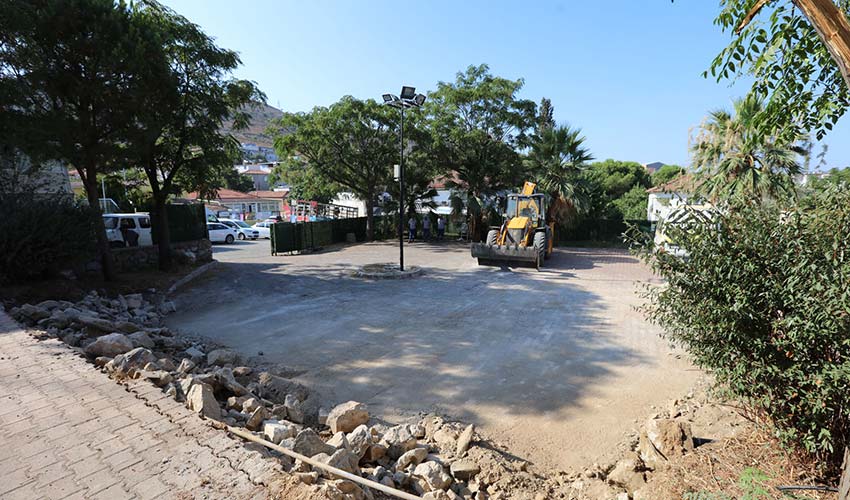 Yelki Güzbel Cafe Çalışmaları Başladı