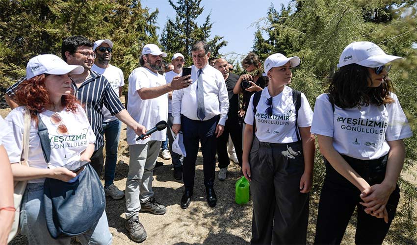 Yeşil İzmir Gönüllülerimizle geri kazanacağız