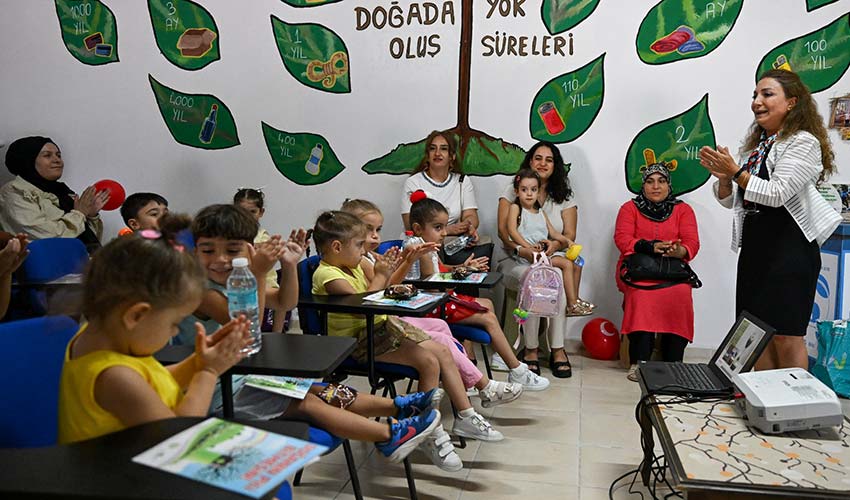 Bornova’da çocuklara çevreci eğitim