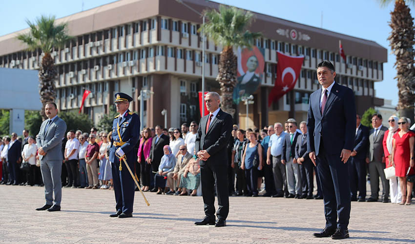 Büyük Zaferin 102.Yılı Aliağa’da Kutlandı