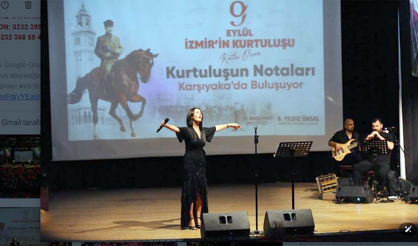 Kurtuluşun notaları Karşıyaka’da yankılandı