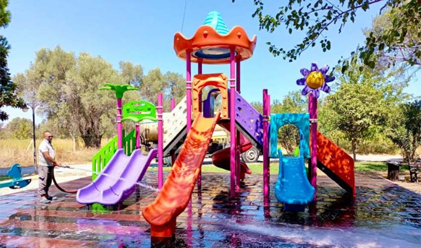 Belediye çalışıyor, Urla güzelleşiyor