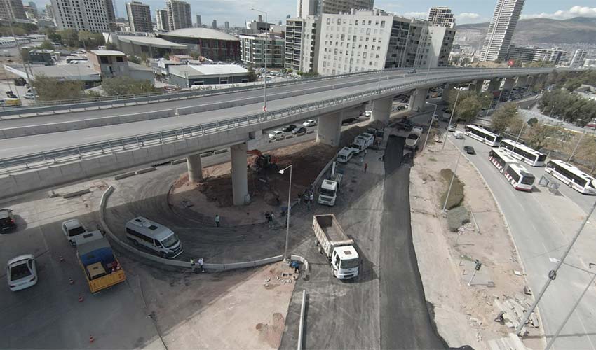 Otogar önünde geri sayım başladı