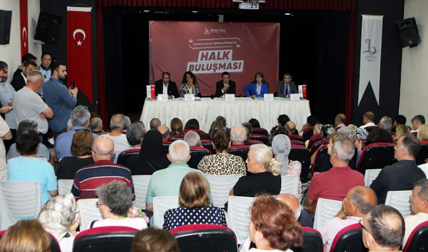 Bayraklı’da halk buluşması