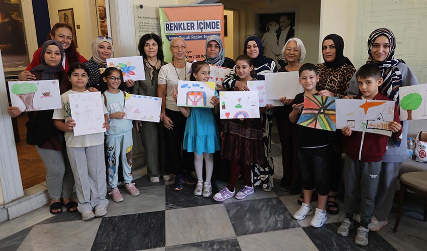 Çocuklara ve annelerine özel atölye