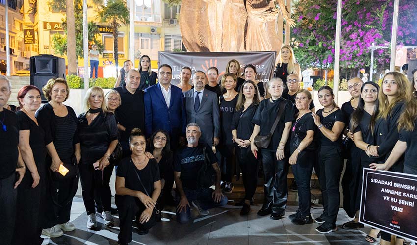 Balçova kadın ve çocuk cinayetlerine “dur” dedi