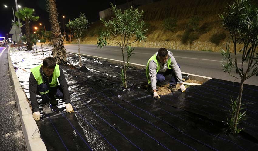 Güzelbahçe'den Gece Mesaisi
