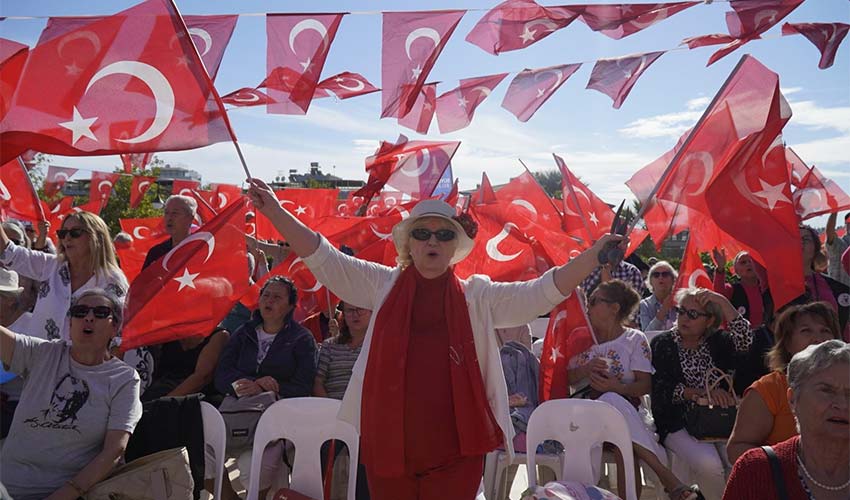 7’den 70’e Cumhuriyet sevinci