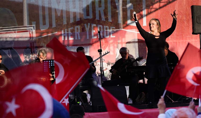 Cumhuriyet coşkusu Urla’da