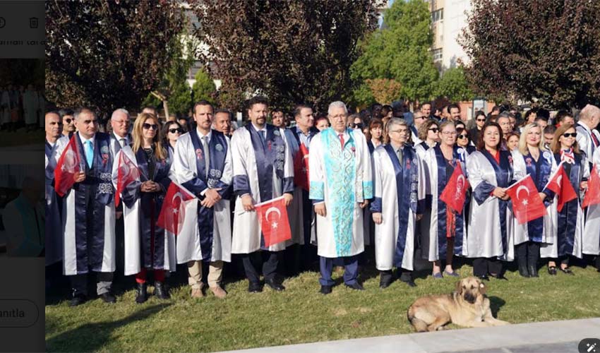 Ege Üniversitesinde, Cumhuriyet Bayramı coşkuyla kutlandı