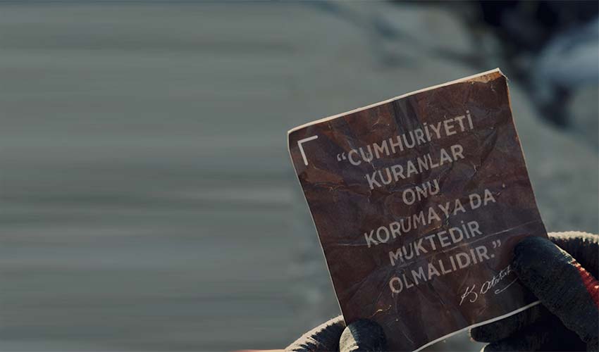 Yiğit’ten duygulandıran 10 Kasım videosu