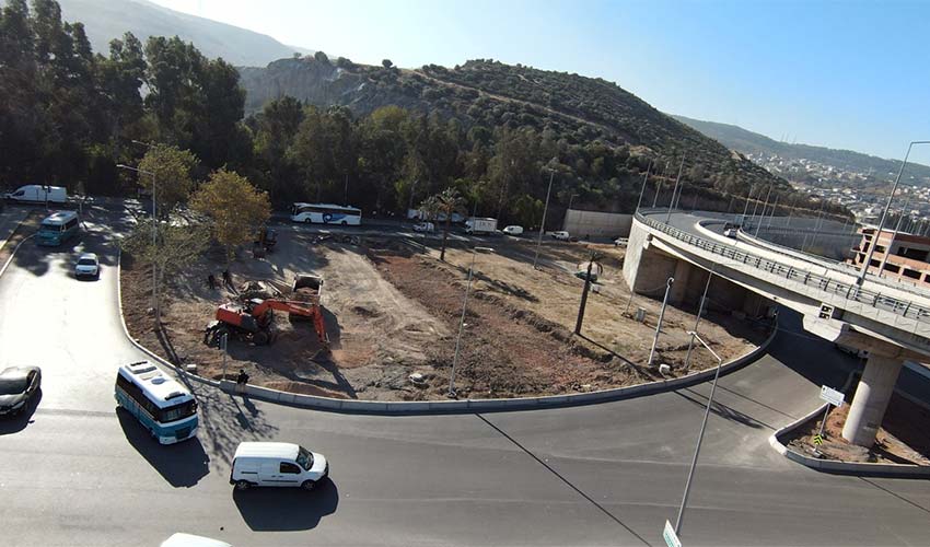 Otogar önüne estetik dokunuş