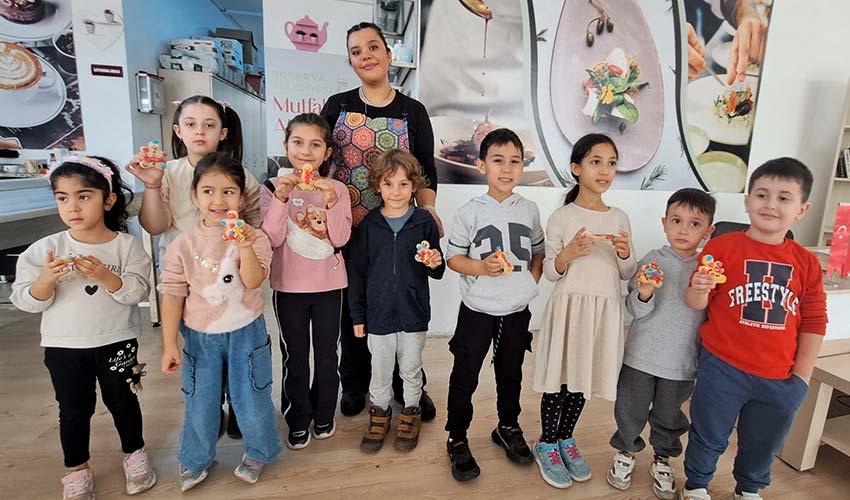 Minik şeflere ara tatil atölyesi