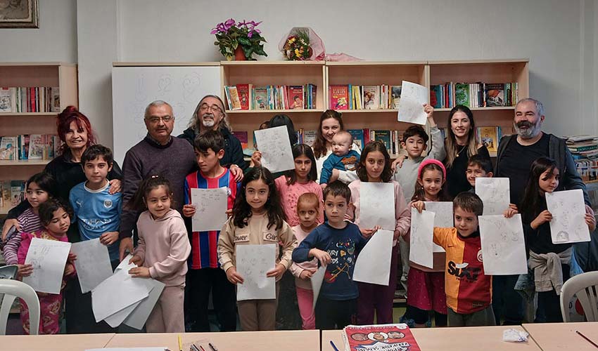 Karikatür Atölyesinde buluştular