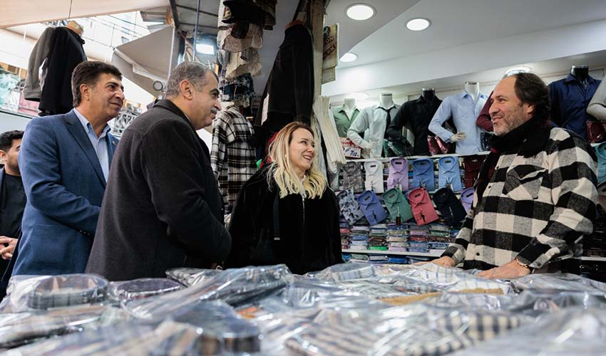 Kemeraltı esnafına ziyaret