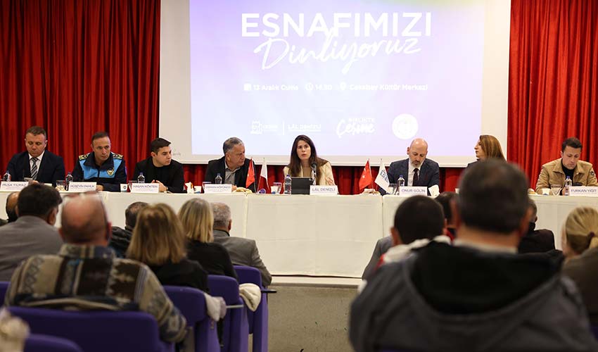 Çeşme’de Esnaf Buluşması