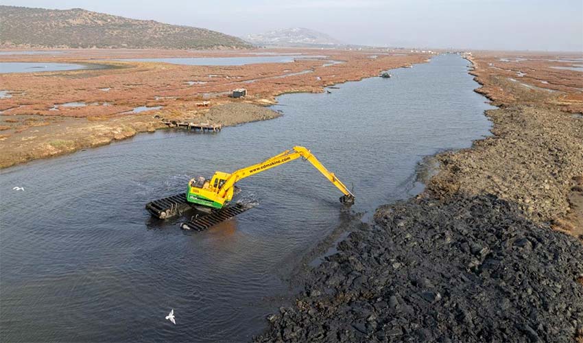 Temiz Körfez için çalışmalar Gediz’e uzandı