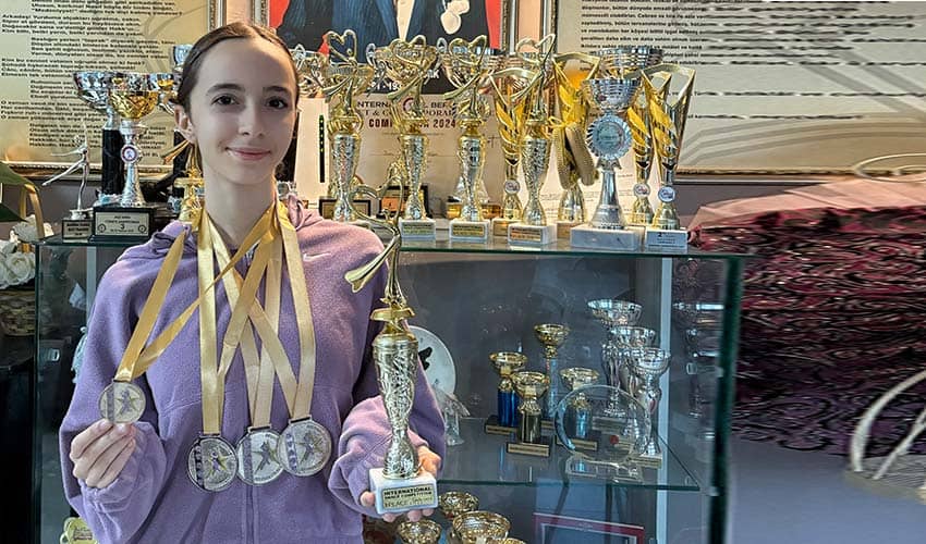 Makedonya’da üç birincilik